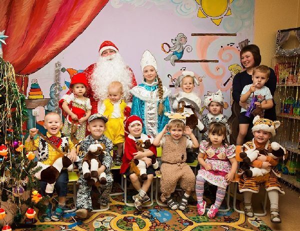 Сценарий детской новогодней игровой программы